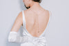 Crimson Bridal Back Necklace