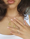 Garden Rose Pendant Necklace