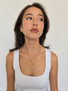 Garden Rose Pendant Necklace