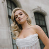 Laith Gold & Silver Pearl Bridal Earrings