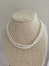 Alicia Double Strand Freshwater Pearl Necklace