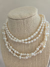 Alicia Double Strand Freshwater Pearl Necklace