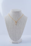 Aya Cubic Zirconia Necklace - Gold